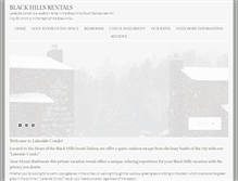 Tablet Screenshot of bhsdrentals.com